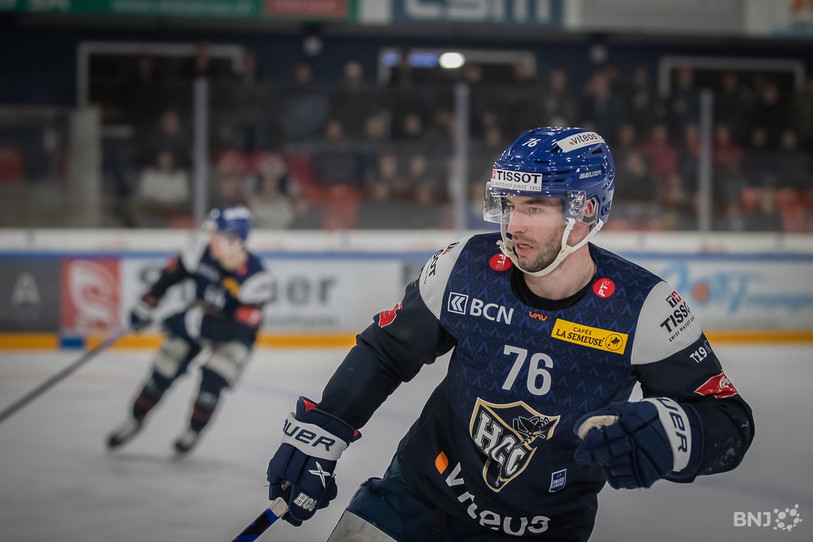 Gaëtan Augsburger et ses coéquipiers ont galvaudé leur premier jocker. (Photo orchives)