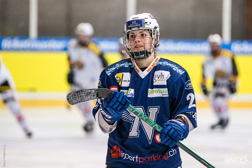 Déception pour la Neuchâtel Hockey Academy, battue lors de la petite finale du championnat (photo : archives).