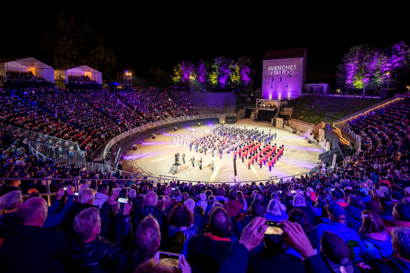 Avenches Tattoo se tiendra pour la dernière fois dans les arènes du 1er au 3 septembre 2022. (rawkingphoto.ch)