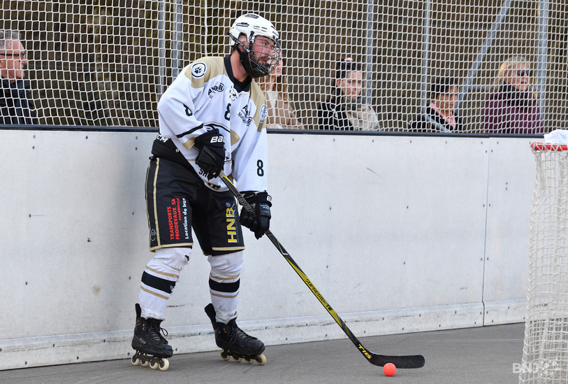 Robin Cattin et le SHC Ajoie n'ont pas goûté à la victoire ce week-end (photo archives : Georges Henz).