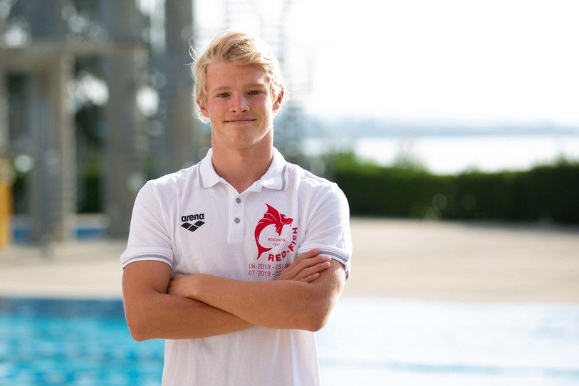 De la satisfaction pour Ilan Gagnebin. (Photo sp Red Fish)