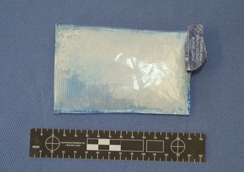 Un sachet de Crystal.