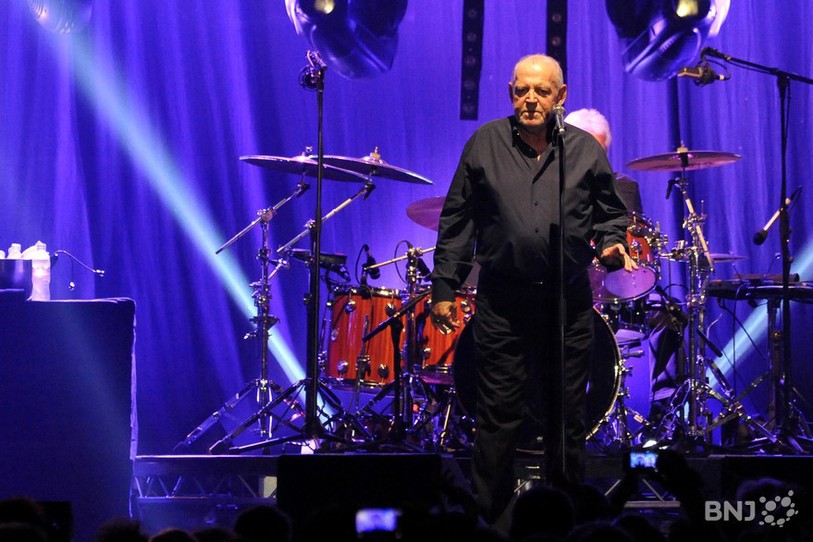 Joe Cocker lors de son dernier concert en Suisse, le 5 septembre 2013 au Chant du Gros