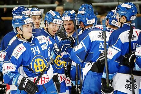 Davos se hisse en demi-finales après sa victoire 1-0 face à Zagreb. (www.swiss-image.ch.)