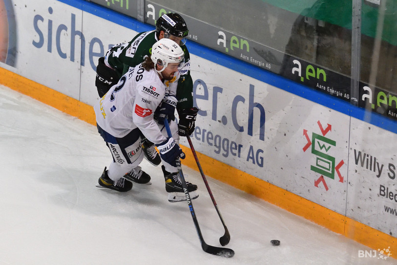 Duel serré et intense entre Olten et La Chaux-de-Fonds. (photo archives)