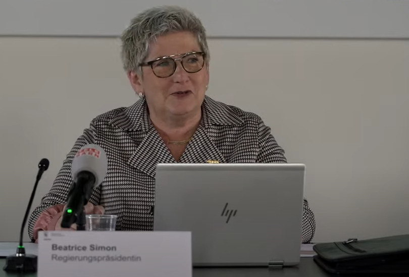 Béatrice Simon, Directrice des finances du canton de Berne, a présenté mardi les comptes pour la dernière fois.