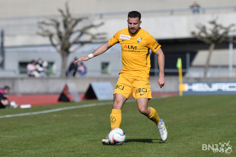 Florent Jubin et la défense des SRD ont blanchi mercredi. (Photo: archives Georges Henz)