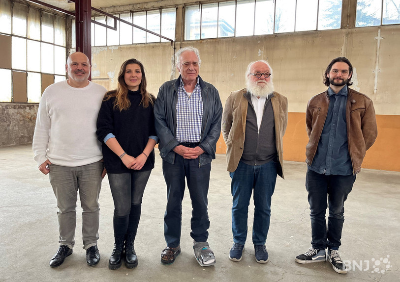 Le comité de la nouvelle association, de gauche à droite : Rainier Biétry, Alix Biétry, François Lachat, Daniel Gaemperle et Marlon Biétry.