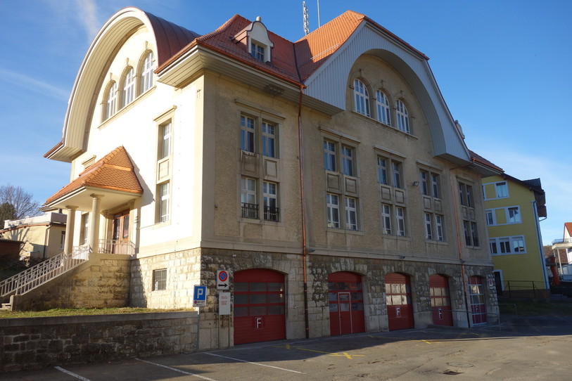 Le bâtiment historique du Pont 21 à Tramelan pourrait devenir une Maison du Peuple. (Photo: Municipalité Tramelan)