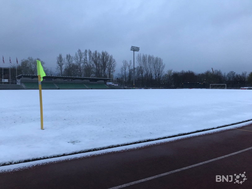La Blancherie était vêtue d'un épais manteau blanc ce dimanche matin.