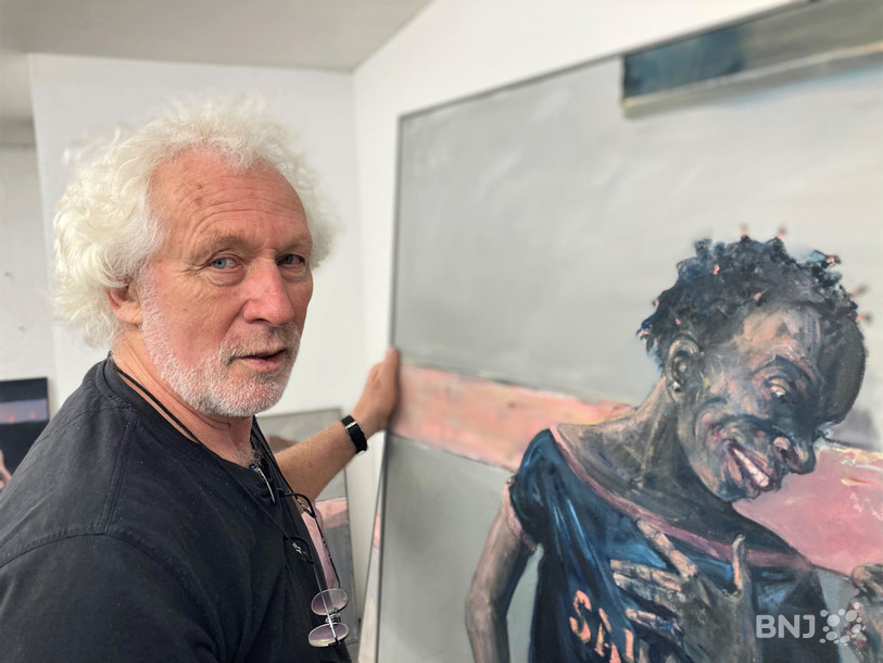 Quelques tableaux de Robert Indermaur sont à découvrir à la Galerie « Au Virage » à Séprais jusqu’au 15 mai.