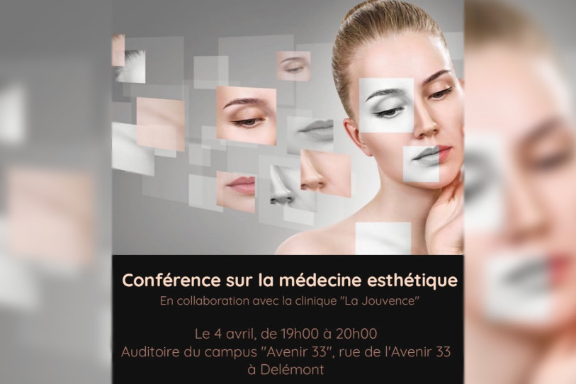 Cette conférence sur la médecine esthétique sera présentée par la Doctoresse Marva Safa, dont c'est la spécialité.