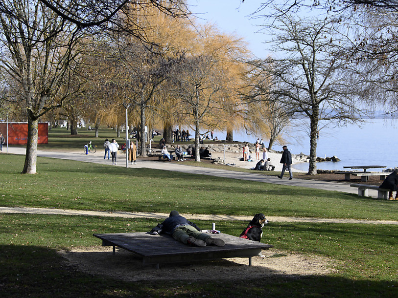 Les travaux des Jeunes-Rives de Neuchâtel commenceront à la fin du mois. (Photo: KEYSTONE / Anthony Anex).