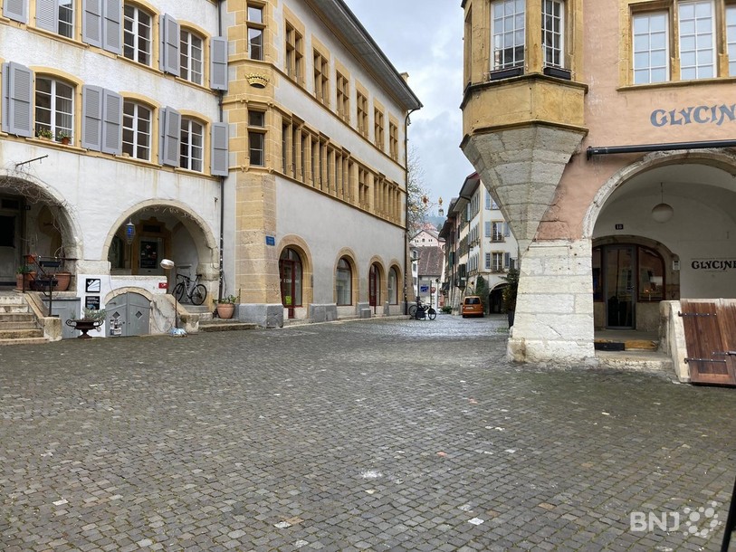 La vieille ville de Bienne a été touché par une importante panne. (Photo : archives).