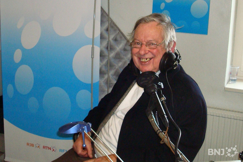 Gérard Kummer dans les locaux de RFJ.