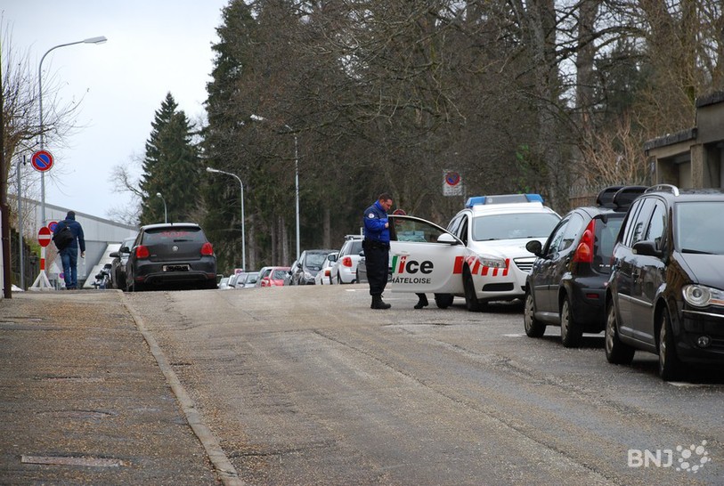 La police neuchâteloise a patrouillé aux alentours de tous les collèges de la ville.