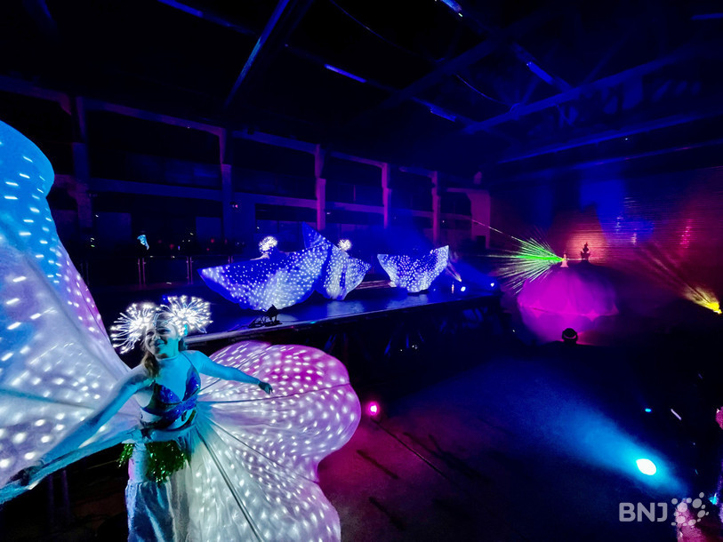 La magie a opéré lors de l'avant-première du spectacle des 150 ans de la LNM, mercredi soir au chantier naval de la LNM.