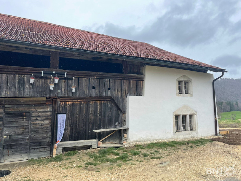 La maison Heidi à Souboz après les travaux de rénovation.