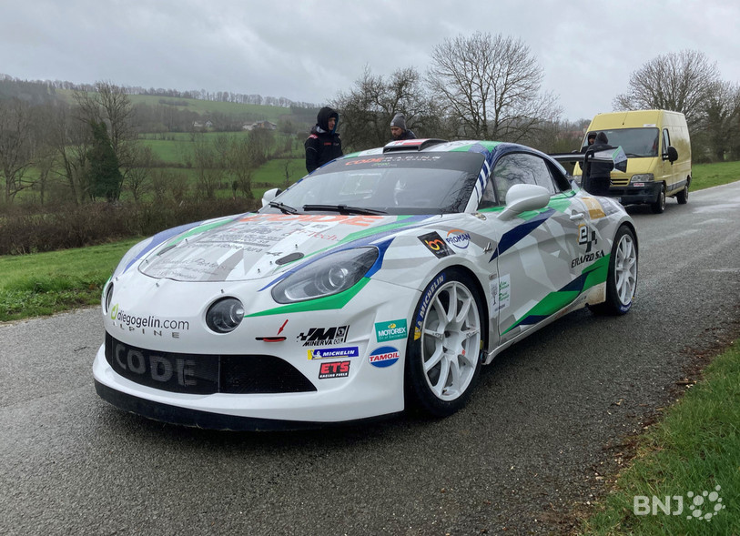 L'Alpine de David Erard et Sarah Junod portera le numéro 17 sur les routes du Critérium jurassien.