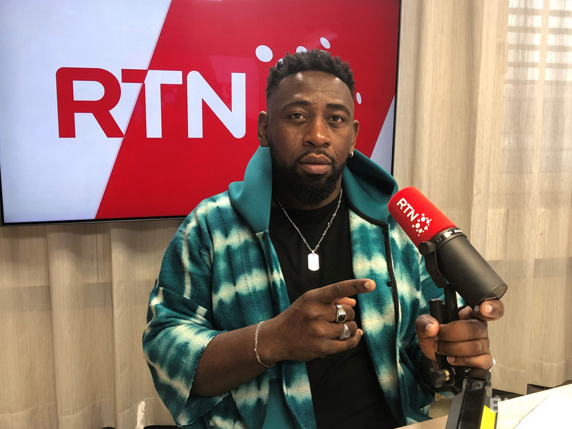 L'humoriste Christian Mukuna dans La Matinale ce vendredi.