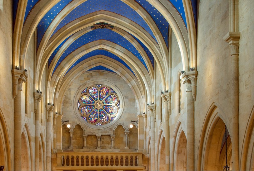 La Collégiale remise à neuf. (Photo : Yves-André)