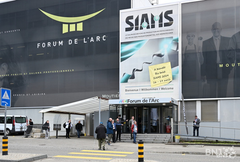 La dernière édition du SIAMS a réuni près de 15'000 visiteurs au mois d'avril à Moutier. (Photo : Georges Henz)