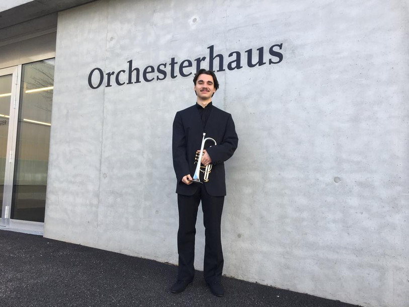 Robin Marquis a pris le 3e rang du concours national ce week-end. (Photo : Fédération jurassienne de musique).