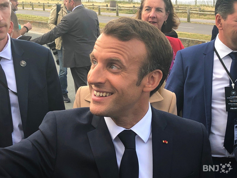 Le président français sortant Emmanuel Macron a été massivement soutenu par les Français du Jura (photo: archive).