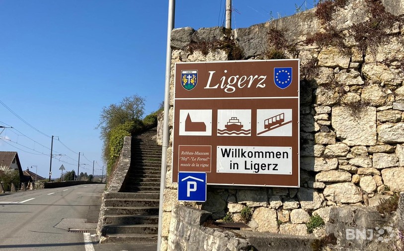 L'entrée de Gléresse.