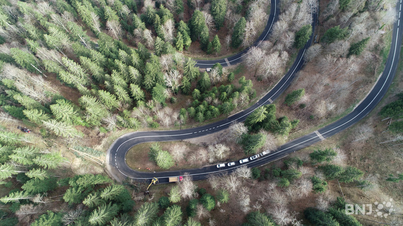 La route entre La Chaux-de-Fonds et Biaufond sera paisible en journée entre le 3 et le 14 avril. (Photo:archives)