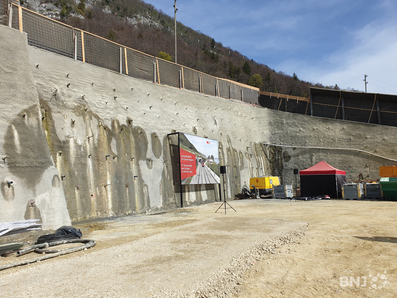 L'ouverture du tunnel de Gléresse va prendre plus de temps que prévu. (Photo d'archives)
