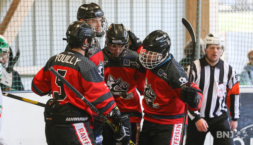 Le SHC Buix surfe sur la vague du succès dans le championnat de Ligue A (photo : archives/Mauricette Schnider).