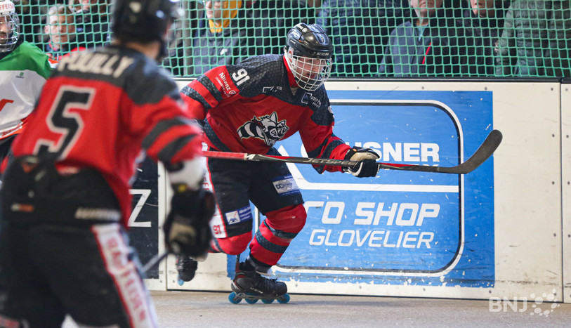 Arnaud Nicoulin et le SHC Buix n'ont pas su empocher leur 1re victoire de la saison au Tessin (photo : archives/Mauricette Schnider).