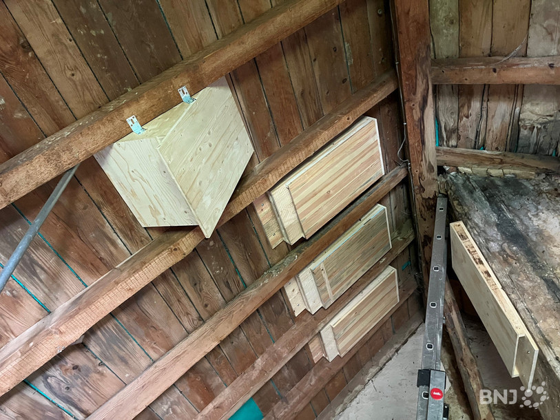 Des nichoirs ont été installés à Bellelay.