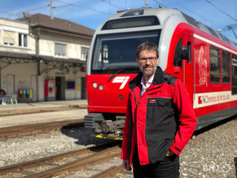 Jean-Frédéric Python est le nouveau directeur des Chemins de fer du Jura.