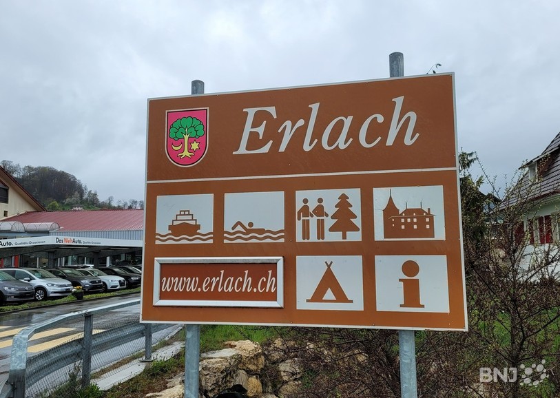 L'entrée d'Erlach.
