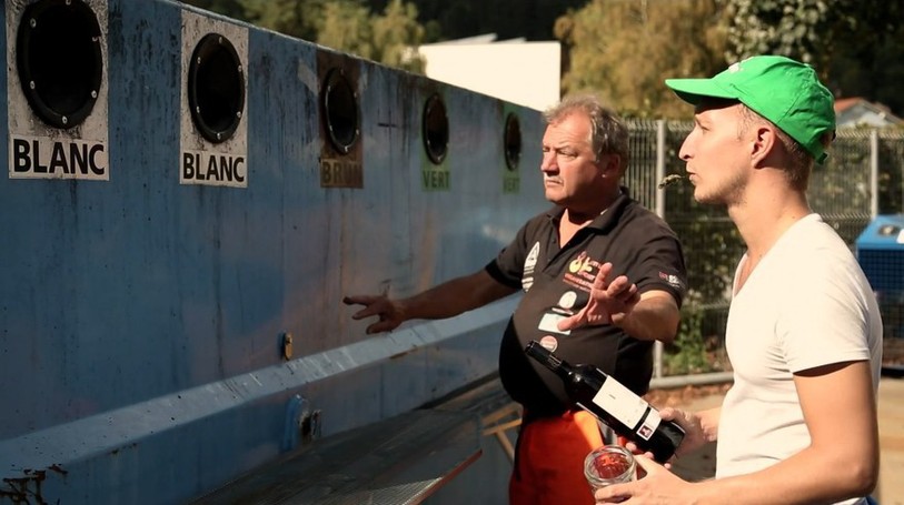 Le court-métrage sur le tri des déchets a été réalisé par l'association vaudruzienne Cliftown. (Photo tirée du film).