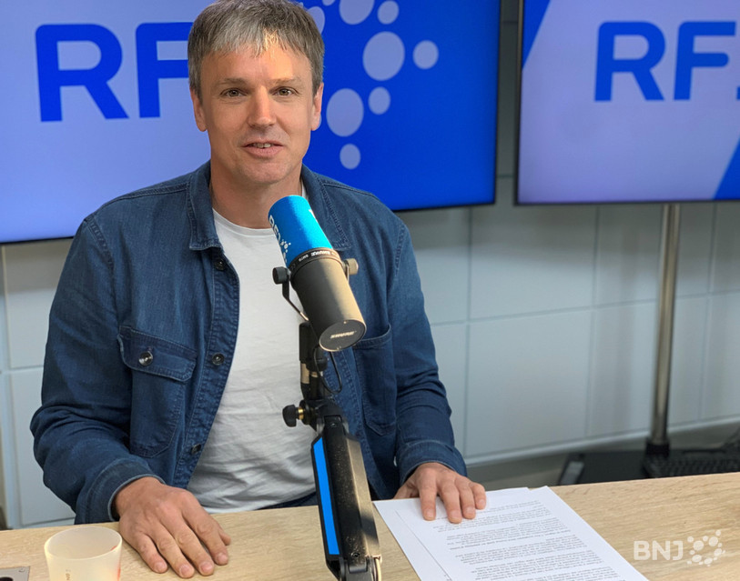 Baptiste Laville, invité du Tour de l’hémicycle.