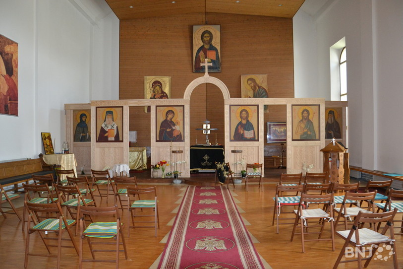 L'église St-Nectaire à Corcelles est la seule église orthodoxe du canton de Neuchâtel. Elle accueillera les réfugiés ukrainiens pour la Pâques orthodoxe dans la nuit de samedi à dimanche.