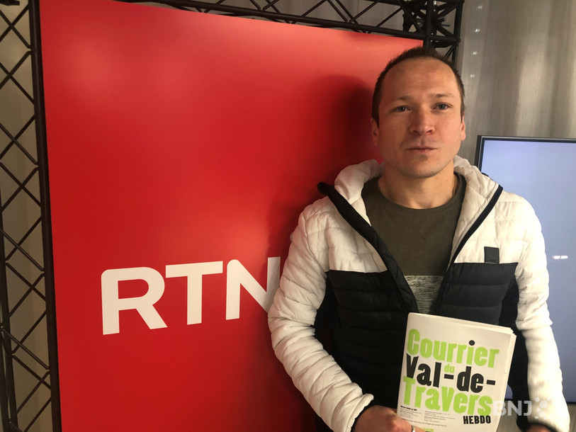 Le journaliste du Courrier du Val-de-Travers Kevin Vaucher était invité de La Matinale ce vendredi.