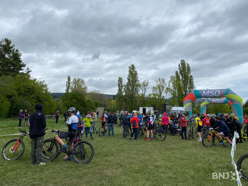 Les cyclistes étaient au rendez-vous à Planeyse dimanche. (Photo archives)