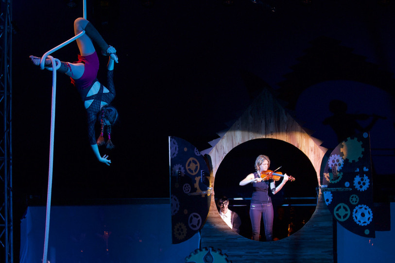 La poésie sera à nouveau au rendez-vous lors de la nouvelle saison de Circo Bello. (photo: Brigitte Ramseier/ Brigou)