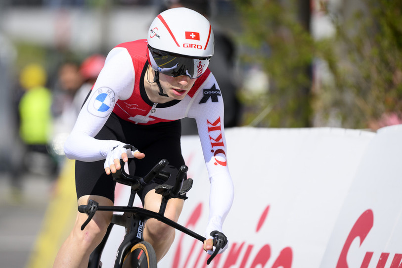 Yannis Voisard participera au Tour de Suisse après avoir sillonné les routes du Tour de Romandie. (Photo : archives/KEYSTONE/Laurent Gillieron).