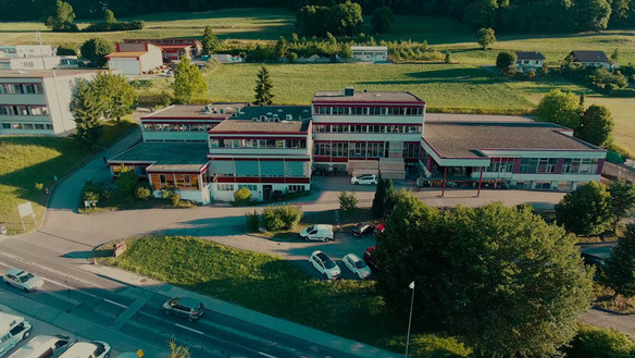 Vue aérienne de LNS - Orvin