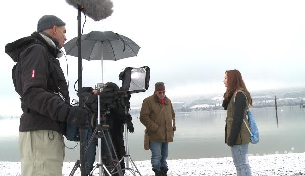 Le tournage de l'émission