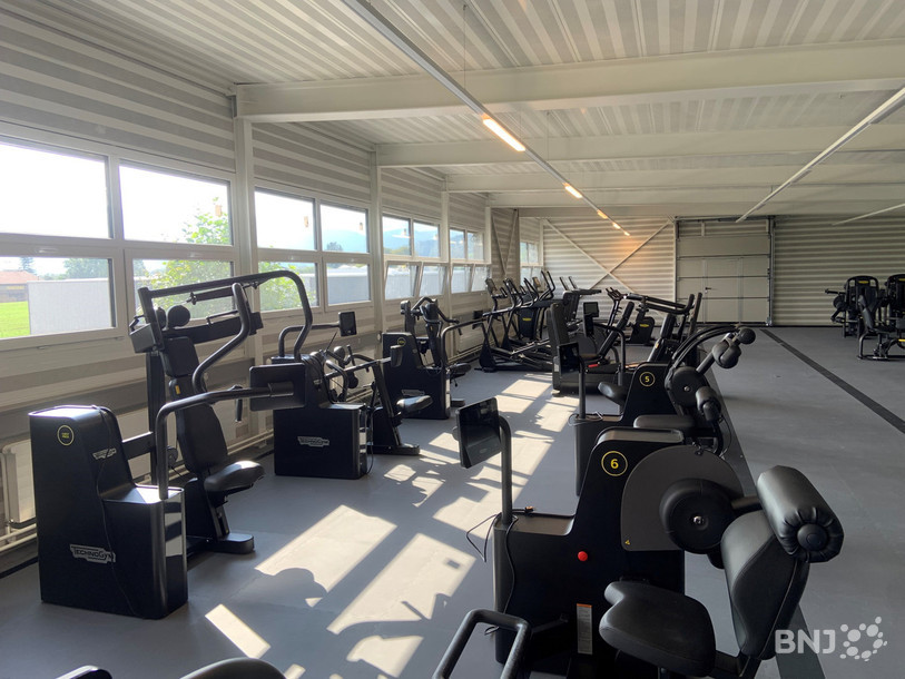 Le fitness du Five Club va être agrandi.