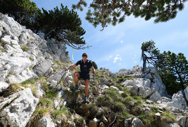 La descente technique des Aiguilles de Baulmes, un classique des 111km. (photo : archives, Swiss Canyon Trail).