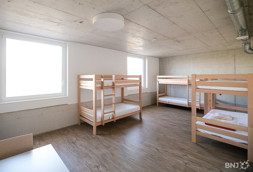 L'auberge de jeunesse a une capacité totale de 36 lits. (Photo : archives/Jonathan Vallat).