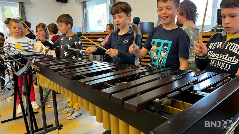 Les percussions ont rencontré un franc succès !