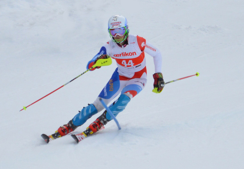 Axel Béguelin en plein effort.